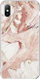 Mbulesë telefoni Wozinsky Marble për iPhone 12 6.7\", xhel TPU, rozë mermeri