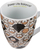 Filxhan porcelani Nici Sheep Life Balance, 310 ml, me qengja, bardh e zi