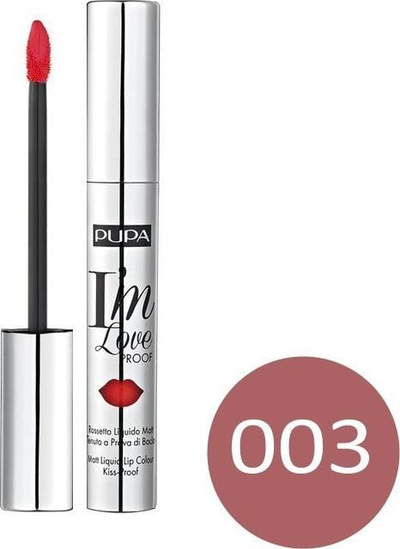 Buzëkuq i lëngshëm Pupa I’m Love Proof, 2.7ml, mat, ngjyra 03