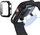 Mbrojtëse ekrani Tech-Protect Defense360 për Apple Watch 4/5/6/SE 44mm, xham i fortë, e zezë