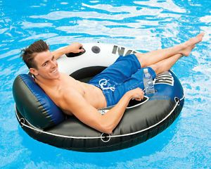 Unazë notuese Intex Floating Ring River Run 58825EU, 135cm, PVC, shumëngjyrëshe