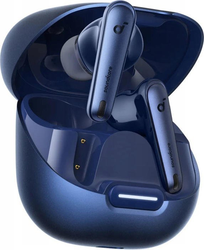 Kufje pa tela Anker Liberty 4 NC, anulim aktiv i zhurmës, Bluetooth, blu