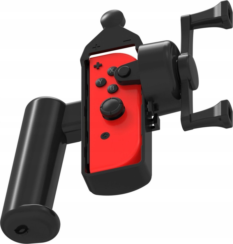 Mbajtës shufre peshkimi JYS për Joy-Con Nintendo Switch, model JYS-NS248, i zi