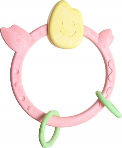 Lodër unazë për dhëmbë Mochi Baby Teething Ring, për bebe, material i sigurt