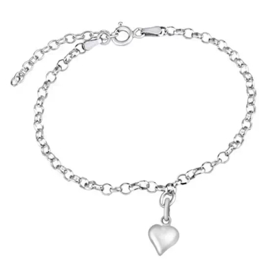 Byzylyk për këmbë Silvego Heart ZT1303175AVSW