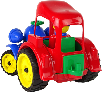 Lodër traktor Hemar MIX Family, me goma gome, shumëngjyrësh