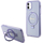 Mbulesë telefoni Guess Ring Stand Script Glitter MagSafe për iPhone 11 / Xr 6.1\", lejla me xixa
