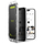 Xham mbrojtës Ringke Easy Slide Privacy, 2 copë, 9H, për iPhone 16 Pro, i zi