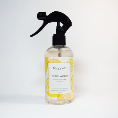 Freskues për ajrin ACappella Citrus Woods, 250 ml, erë agrumesh dhe drurësh