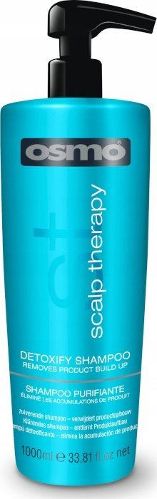 Shampo për flokë Osmo Scalp Therapy Detoxify, 1000ml, pastrim i thellë, ngjyrë tyrkez