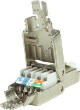 Prizë RJ45 LogiLink MP0080, CAT 8.1, shielded, gri