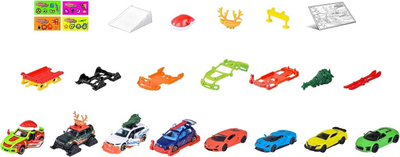 Kalendar Advent Majorette me 24 surpriza, lodra makina, multingjyrësh