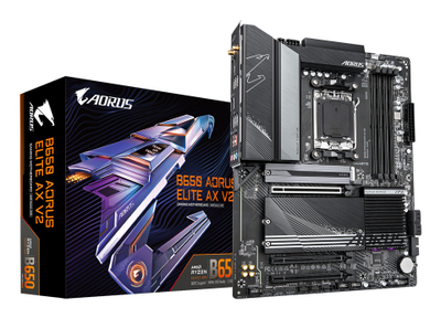 Pllakë amë Gigabyte B650 AORUS ELITE AX V2 - DDR5, AM5, ATX