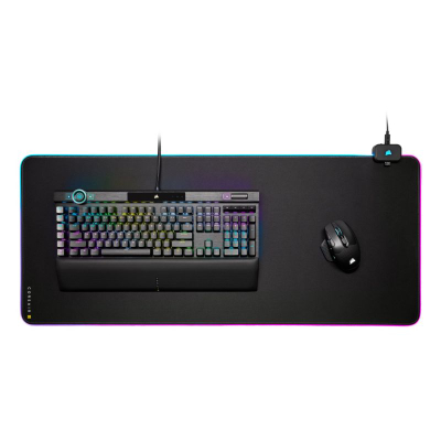Mousepad gaming Corsair MM700 RGB Extended, cloth, i zi
