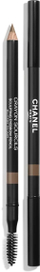 Laps vetullash Chanel Crayon Sourcils Sculpting, me furçë, ngjyrë Beige