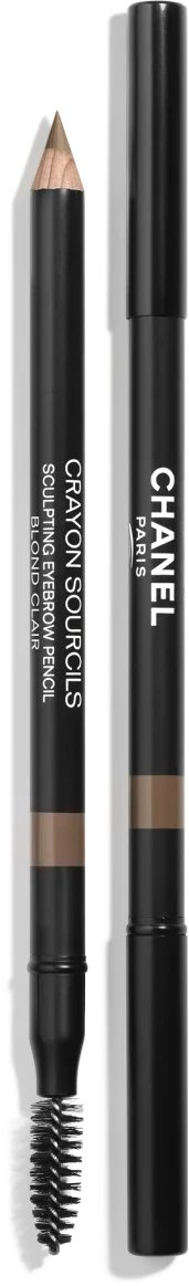 Laps vetullash Chanel Crayon Sourcils Sculpting, me furçë, ngjyrë Beige