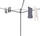 Tharëse rrobash Brabantia Lift - O - Matic (290503), 197 x 295 x 295 cm, e zezë