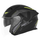 Helmetë jet motoçiklete Nox N130 Klint, polikarbonat, vizor kundër UV, e zezë