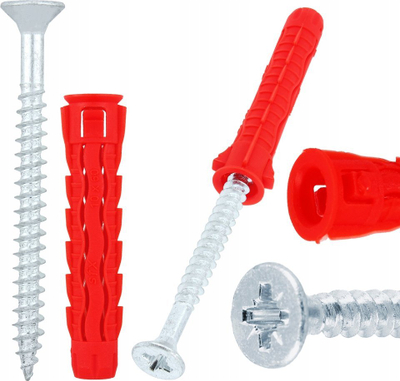 Dowell universal zgjerues Wkręt-Met SFXP 10x70, plastik, gri