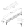 Set mobilie për dhomë ndejeje (HM11855.01), zezë