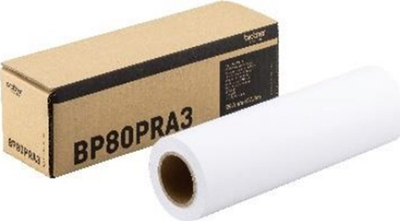 Letër termike Brother BP80PRA3, rol 37.5 m, format A3, e bardhë