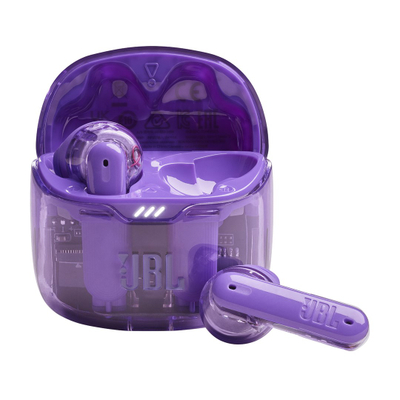 Слушалки JBL Tune Flex Ghost Edition, True Wireless Stereo (TWS), проѕирни / виолетови