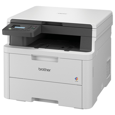 Мултифункционален печатач со ласер во боја Brother DCP-L3520CDW, WiFi, бел
