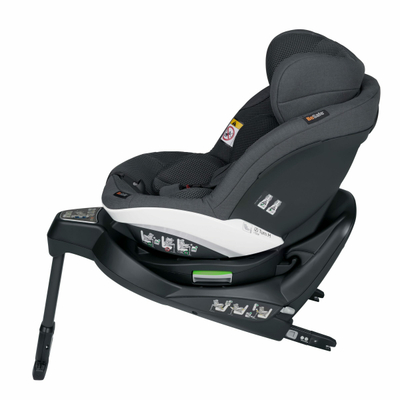 Ulëse auto BeSafe iZi Turn M i-Size, rrotulluese 360°, ISOFIX, gri e errët