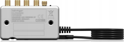 Audio interface Behringer U-PHONO UFO202, USB, 48 kHz, argjendtë