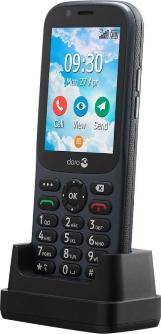 Telefoni Doro 730X, 4G, Dual SIM, grafit
