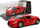 Lodër makinë LeanToys Sports Fire Brigade, pull-back, me drita edhe zëra, e kuqe