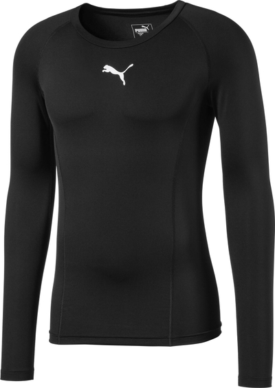 Bluzë termo Puma LIGA Baselayer Tee LS 655920-03, Dry-CELL, me mëngë t’gjata, e zezë
