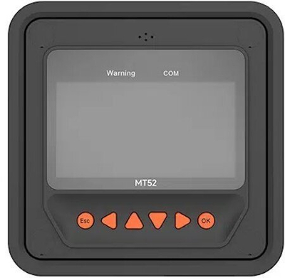 Ekran solar EPEVER MT52 për me pa dhe komanduar kontrollorët MPPT Tracer, XTRA, XTRA N G3, me ekran LCD