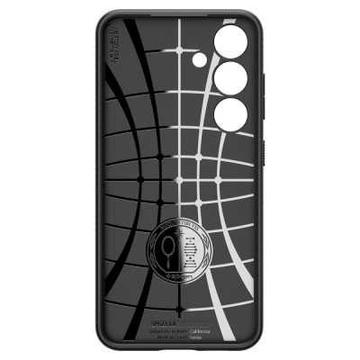 Mbajtëse telefoni Spigen Liquid Air për Samsung Galaxy S24, TPU, e zezë mat