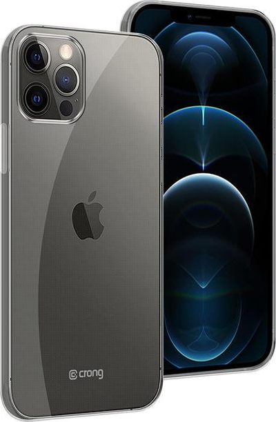 Kapak telefoni Crong Crystal Slim Cover për iPhone 12 Pro Max, i tejdukshëm