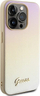 Futrollë telefoni Guess Saffiano Iridescent Script për iPhone 15 Pro, 6.1", gold