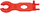 Set veglash montimi Knipex 97 49 66 2, për konektorë solarë MC4, 2 copë, i kuq