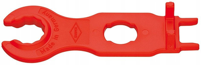 Set veglash montimi Knipex 97 49 66 2, për konektorë solarë MC4, 2 copë, i kuq