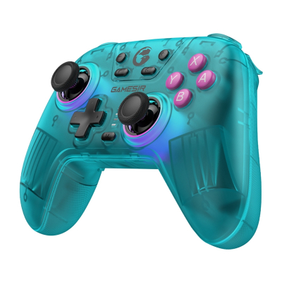 Gamepad pa tela GameSir Nova, Hall Effect, HD Rumble, turkez transparent