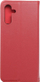 Mbulesë telefoni Genuine Leather Smart Pro për Samsung Galaxy A13 5G A136 A04s A047F, lëkurë origjinale, me stand, e kuqe