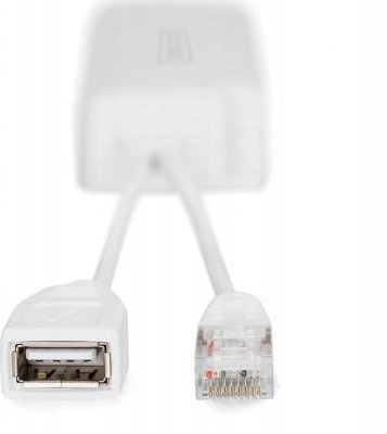 Splitter PoE Digitus USB A, 5V, 10/100 Mbps, i zi