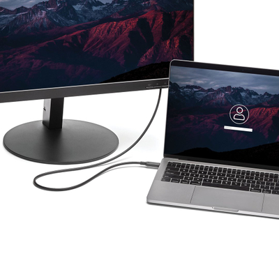 Kabllo StarTech USB-C për mini DisplayPort CDP2MDPMM1MB, 1m, 4K 60Hz, e zezë