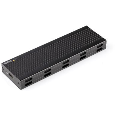 Kuti SSD USB-C M.2 SATA/NVMe Startech SM2E1BMU31C, USB 3.2 Gen 2, 10Gbps, e zezë