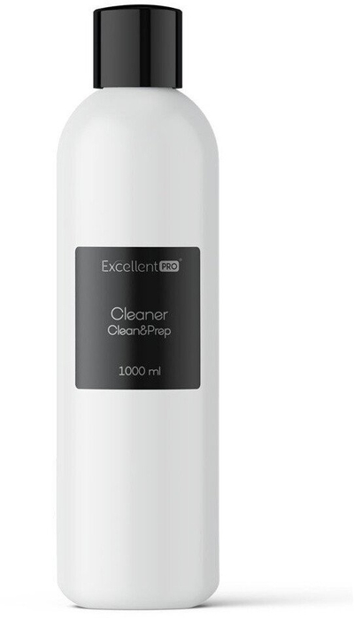 Solucion për pastru thonjtë EXCELLENT PRO Clean &amp; Prep Cleaner, 1000ml, profesional