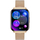 Smartwatch Gravity GT44-1, ekran me prekje, dy rripa, rozë gold