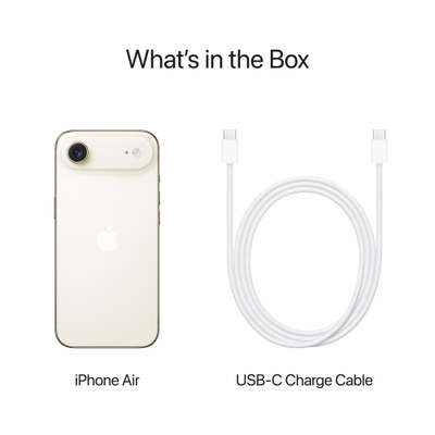 Apple iPhone Air, 512GB, Light Gold