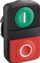 Drejtues Schneider Electric, IP66, i gjelbër / i kuq