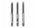 Set çelësa filetoje dore Geko M4 x 0.7mm, HSS, 3 copë, argjendt