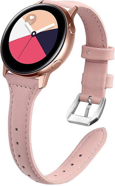 Ременче за Samsung Galaxy Watch со 4 зглобови - розево, 20 мм