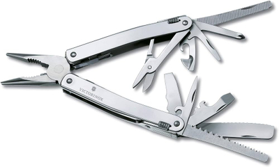 Thikë xhepi Victorinox "SwissTool Spirit", argjend